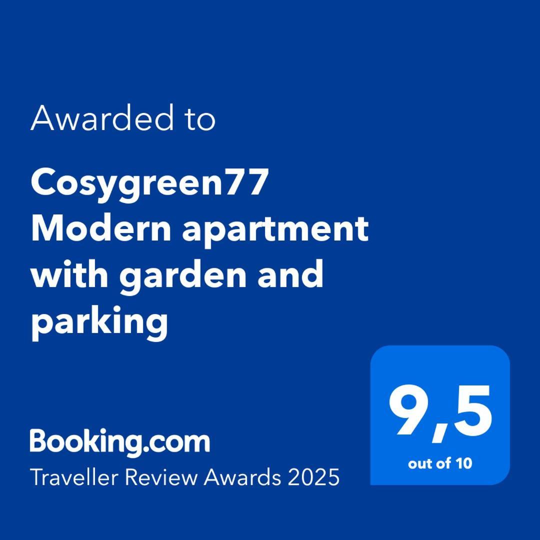 Cosygreen77 Modern Apartment With Garden And Parking Magny-le-Hongre Exterior foto